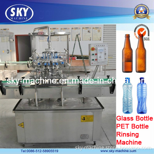 Automatic Bottle Rinsing Machine
